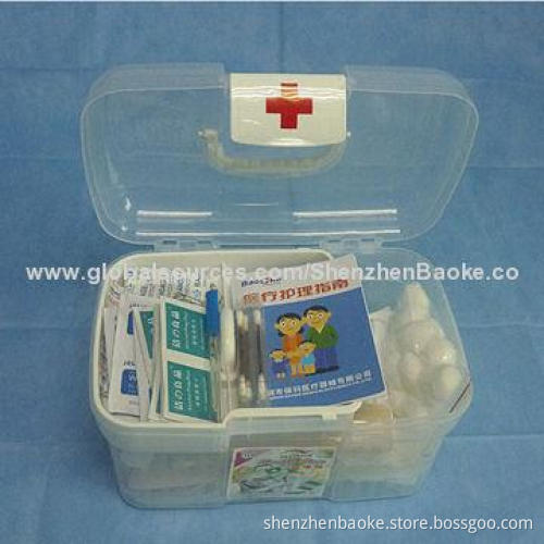 Home first aid kits in PP box